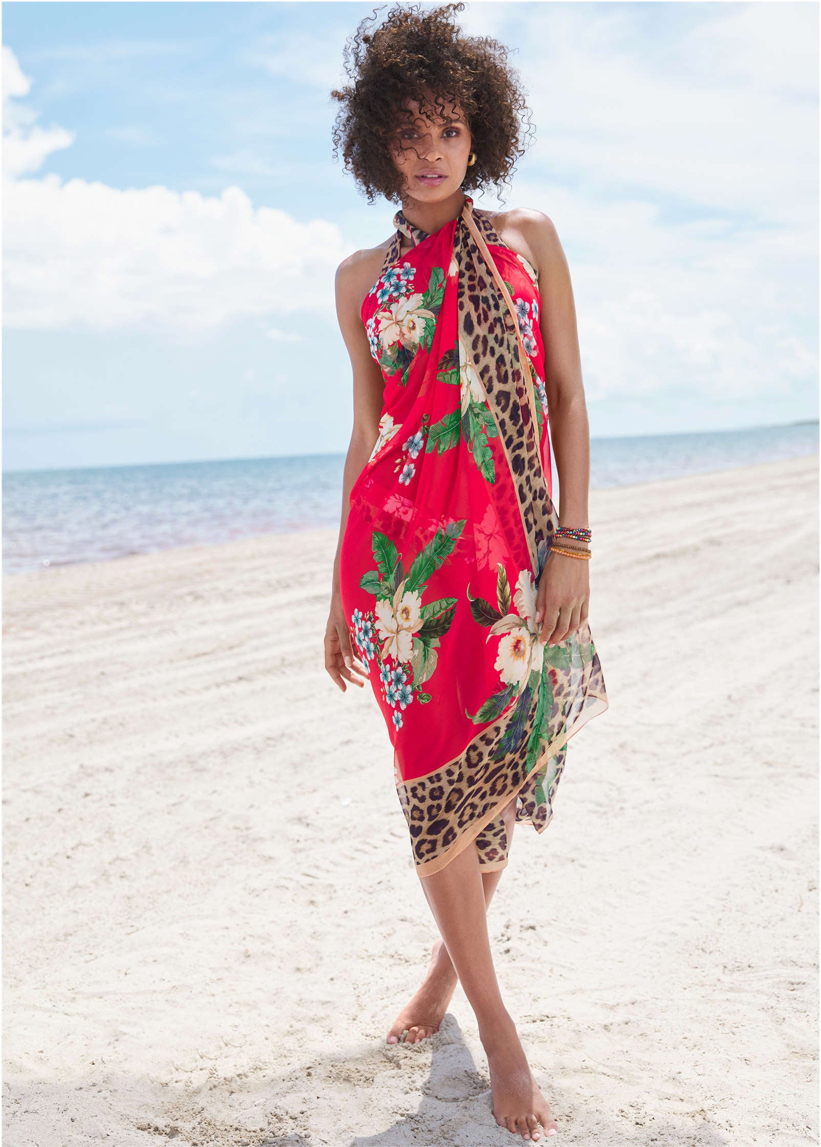 Pareo Swim Cover-Up - Tula Floral | Venus Special Offer