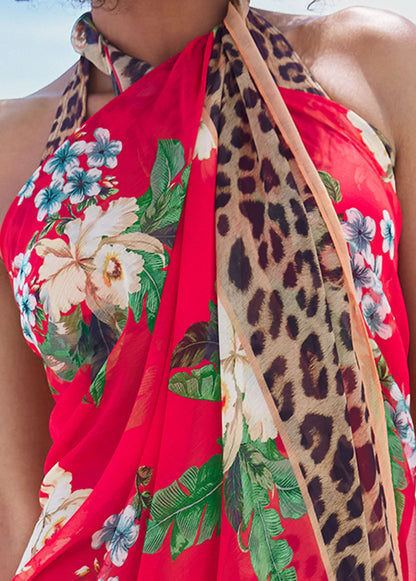 Pareo Swim Cover-Up - Tula Floral | Venus Special Offer