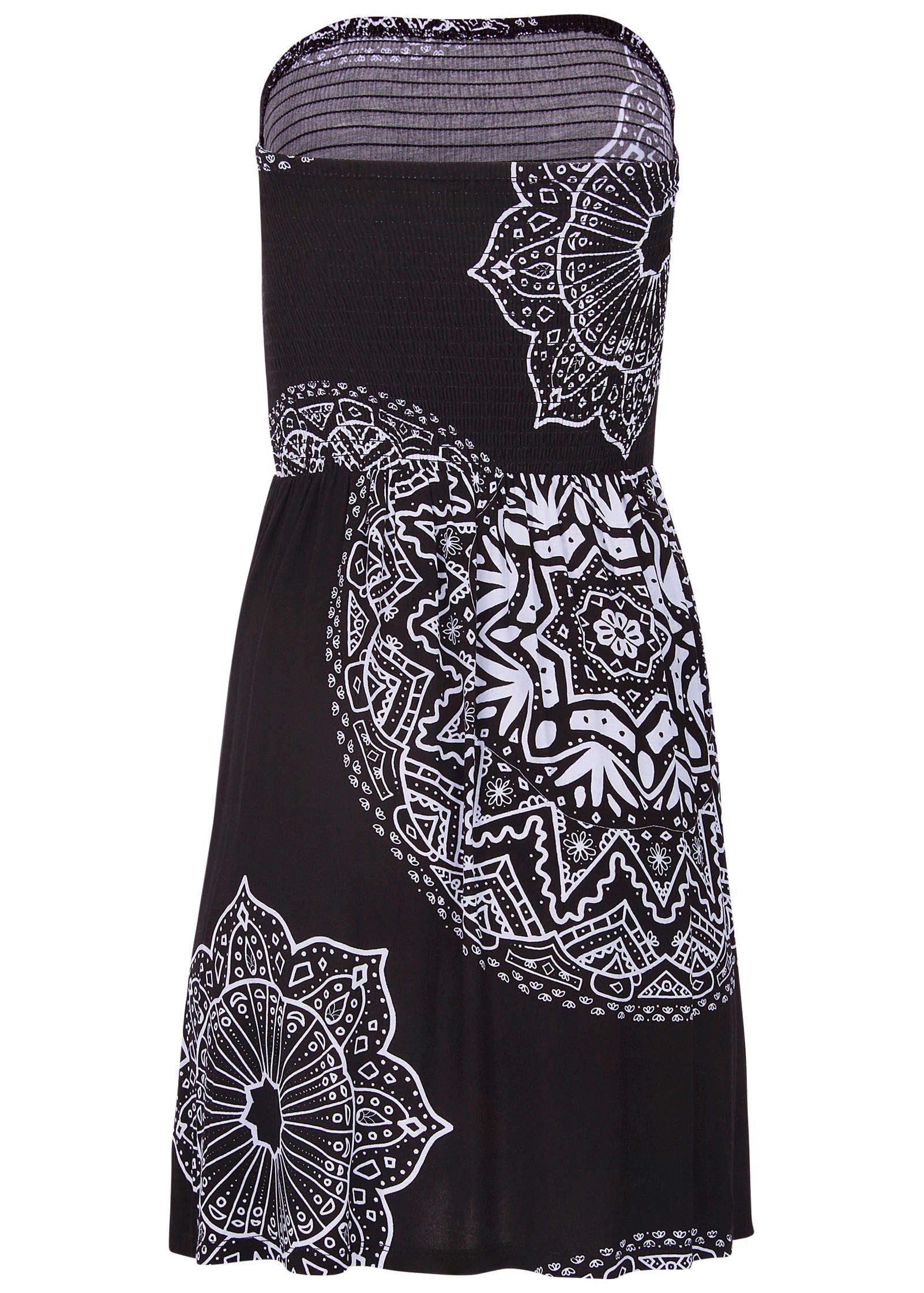 Convertible Cover-Up Dress - Ornate Medallion Black | Venus Customer Favorite