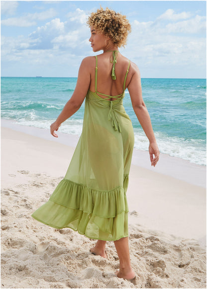Cover Up Dress - Mosstone | Venus Cost Saving