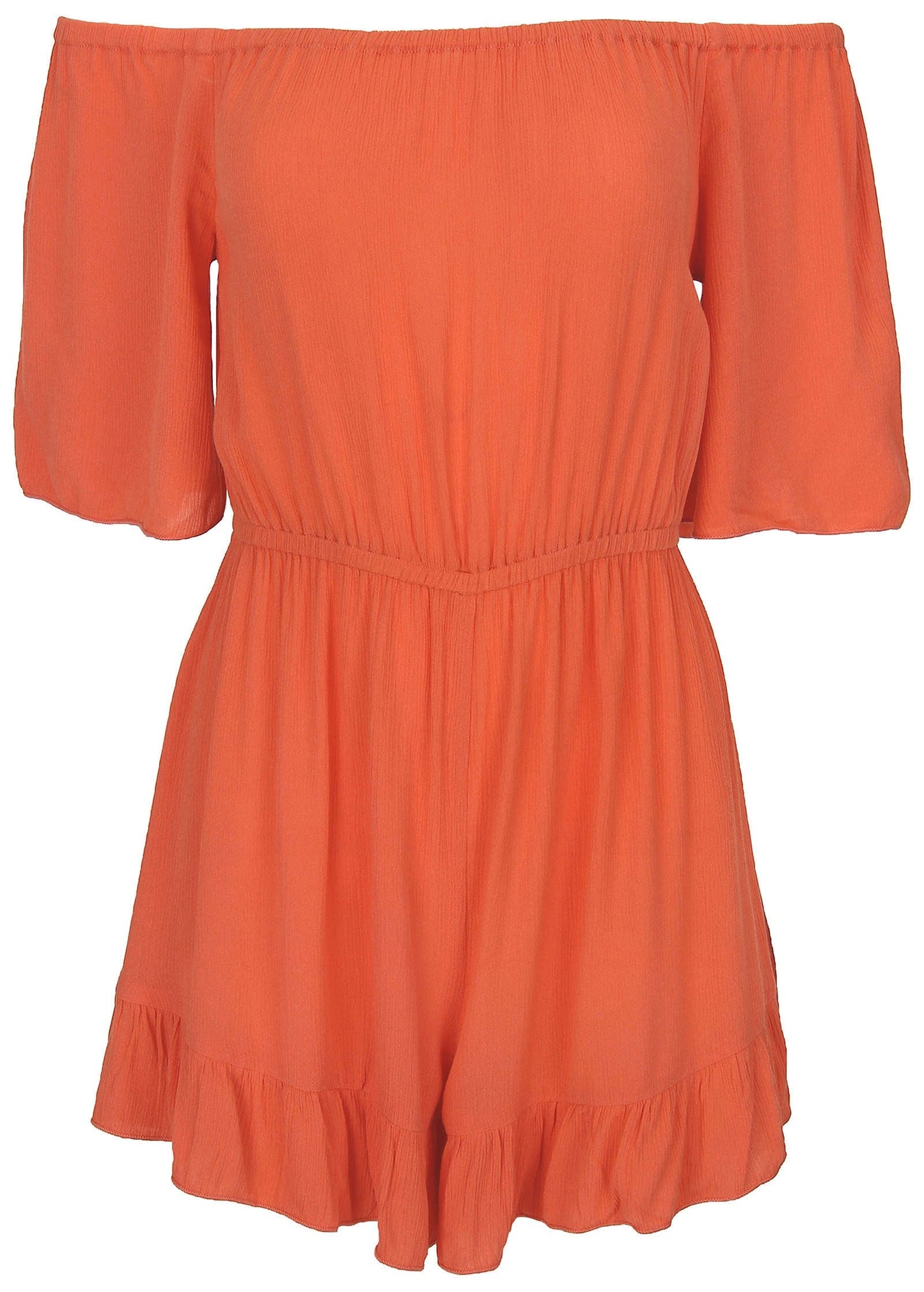 Flirty Cover-Up Romper - Coral Bright | Venus Great Deal