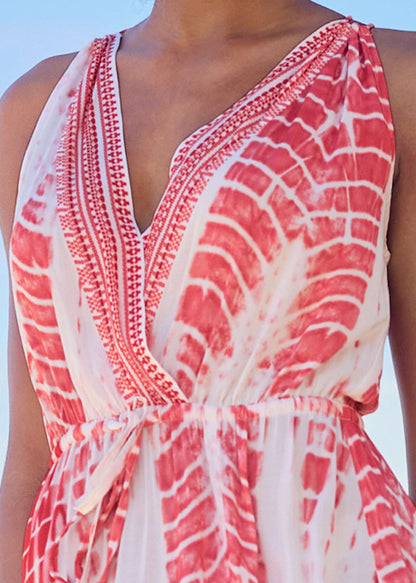 Maxi Cover-Up Dress - Pink Tie Dye | Venus Value