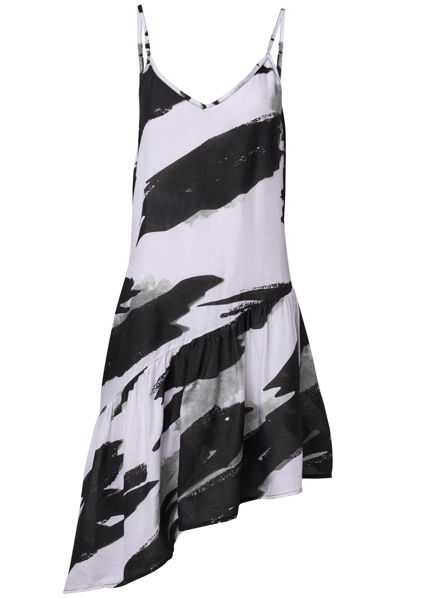Asymmetrical Cover-Up Dress - Paint Party | Venus Featured
