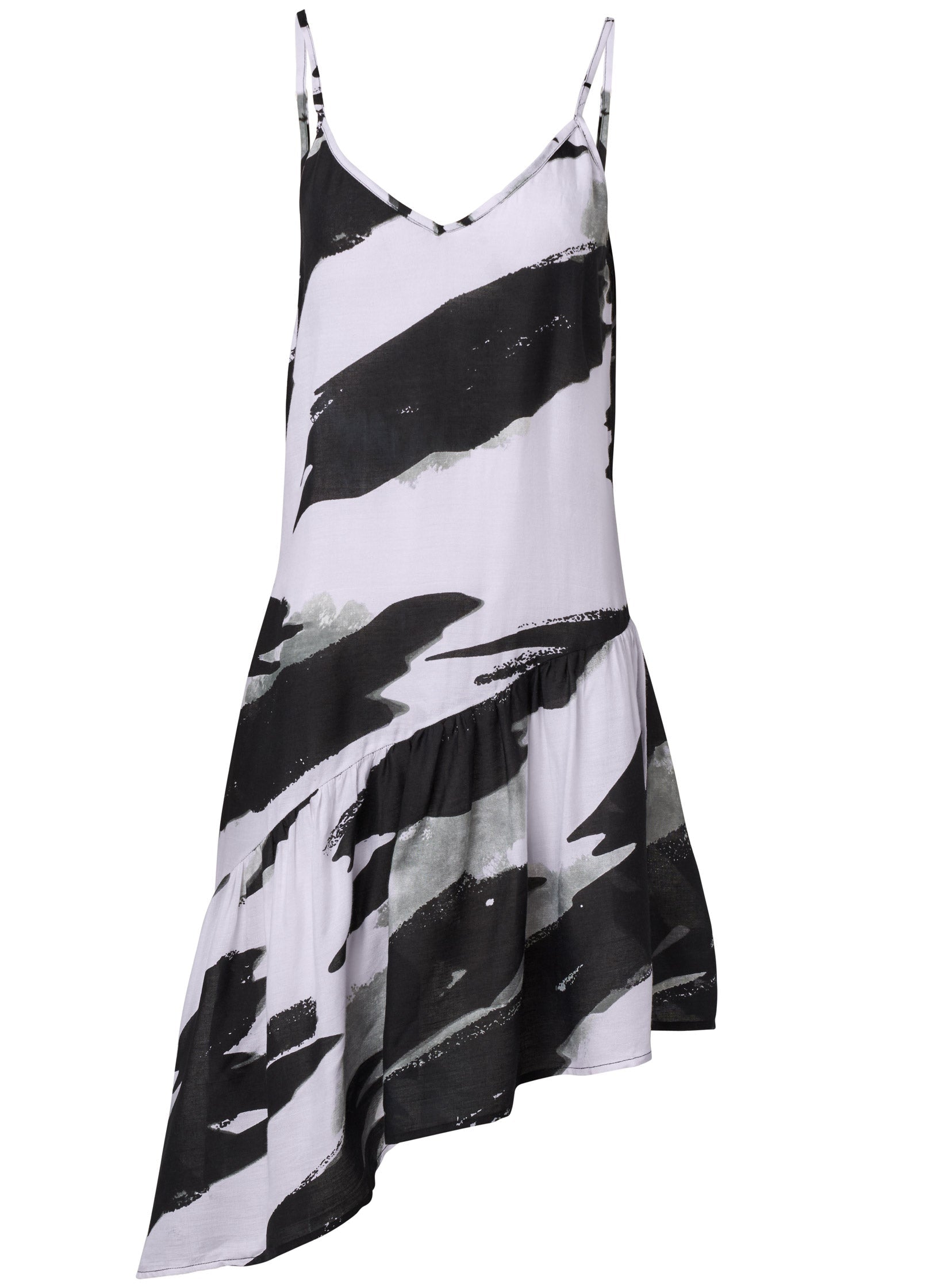 Asymmetrical Cover-Up Dress - Paint Party | Venus Featured
