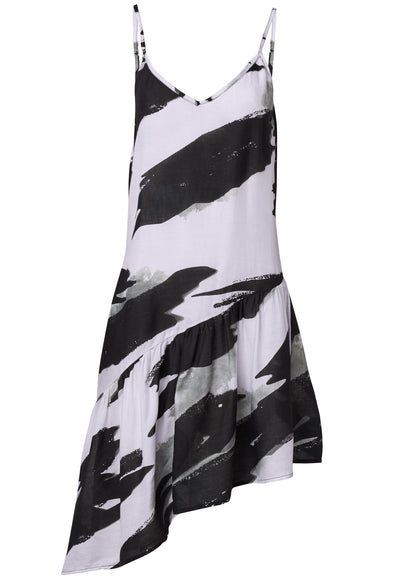 Asymmetrical Cover-Up Dress - Paint Party | Venus Featured