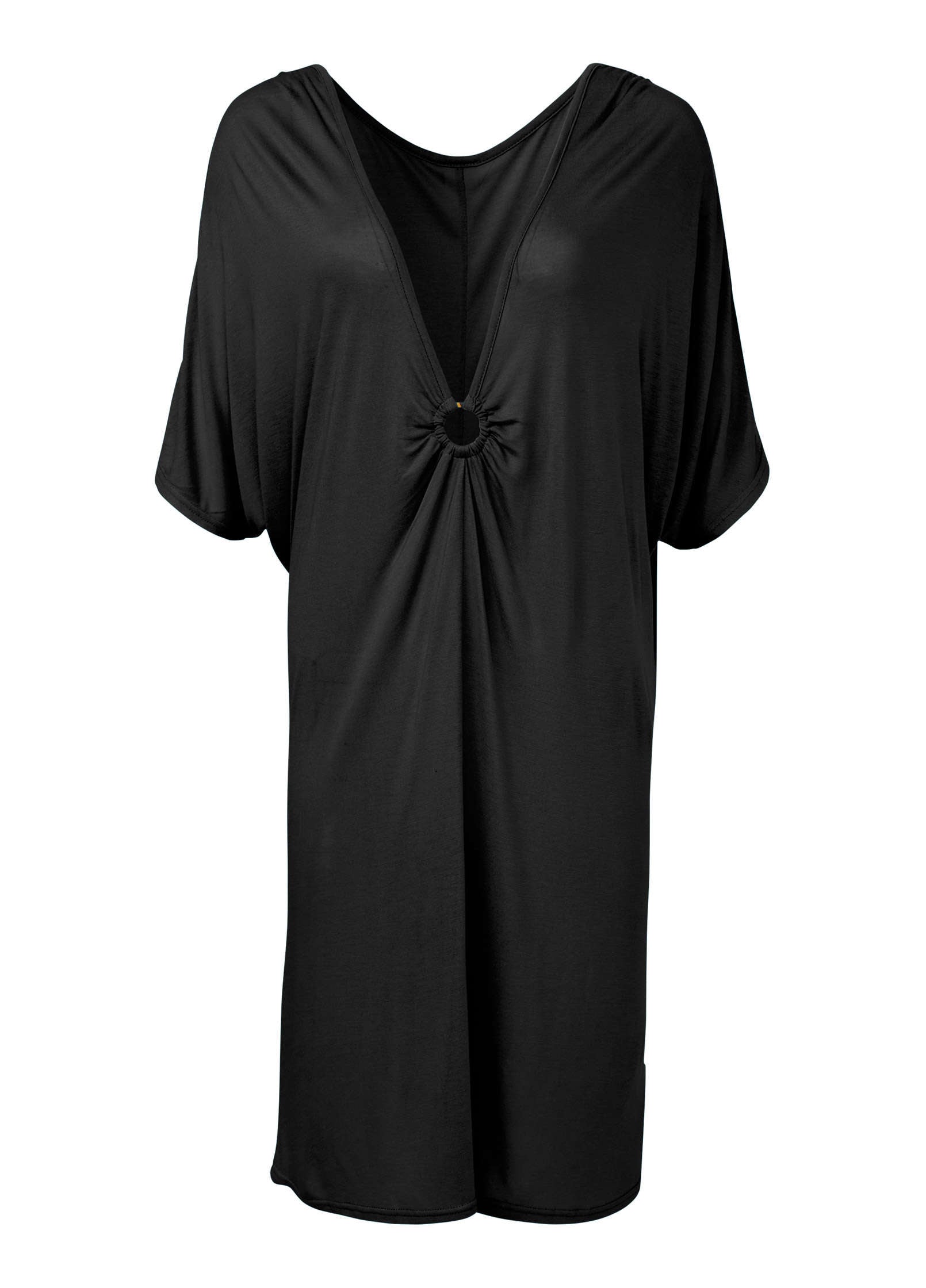 Ring Front Dolman Cover-Up - Black Beauty | Venus Limited Edition