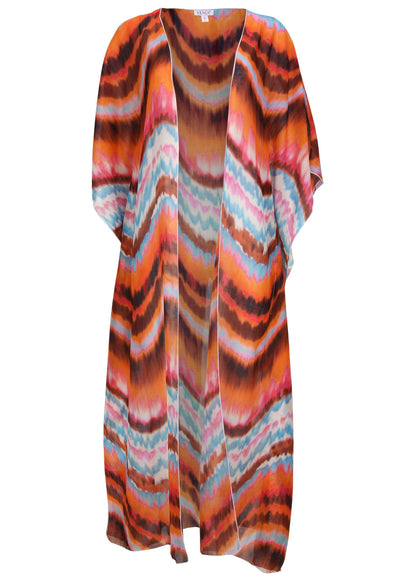 Long Kimono Cover-Up - Desert Agate Cool | Venus Cost Saving