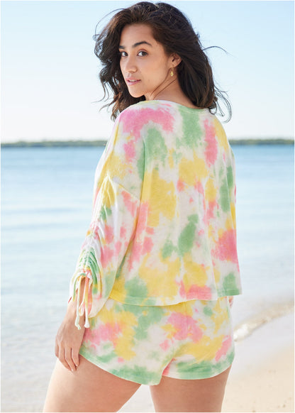 Cozy Terry Top - Tie Dye Oh My | Venus Budget Friendly