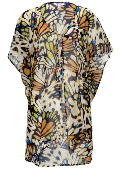 Kimono Cover-Up - Butterfly Cheetah | Venus Featured