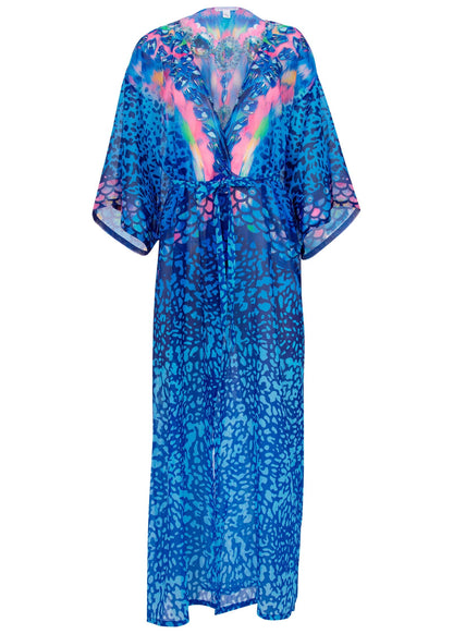 Long Kimono Cover-Up - Timeless Treasure | Venus Best Seller