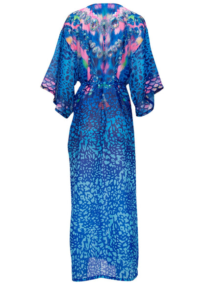 Long Kimono Cover-Up - Timeless Treasure | Venus Best Seller