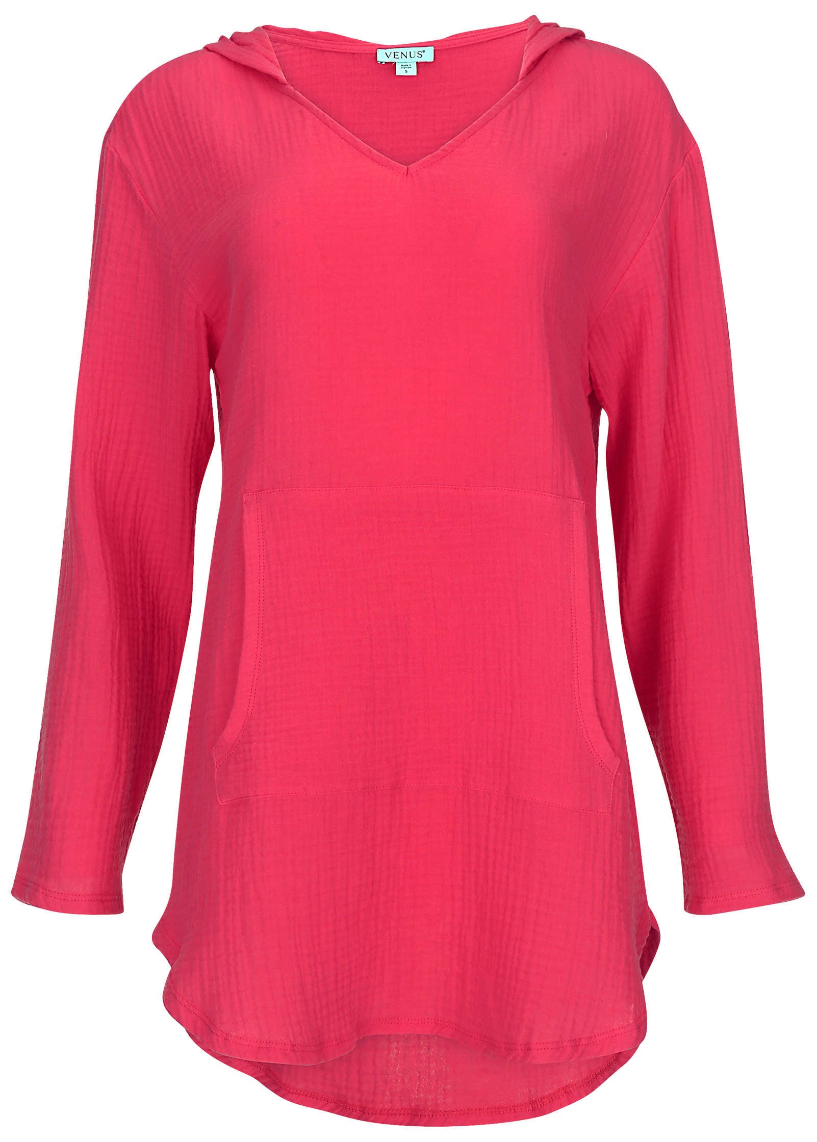 Pack And Go Hoodie - Raspberry | Venus Sale