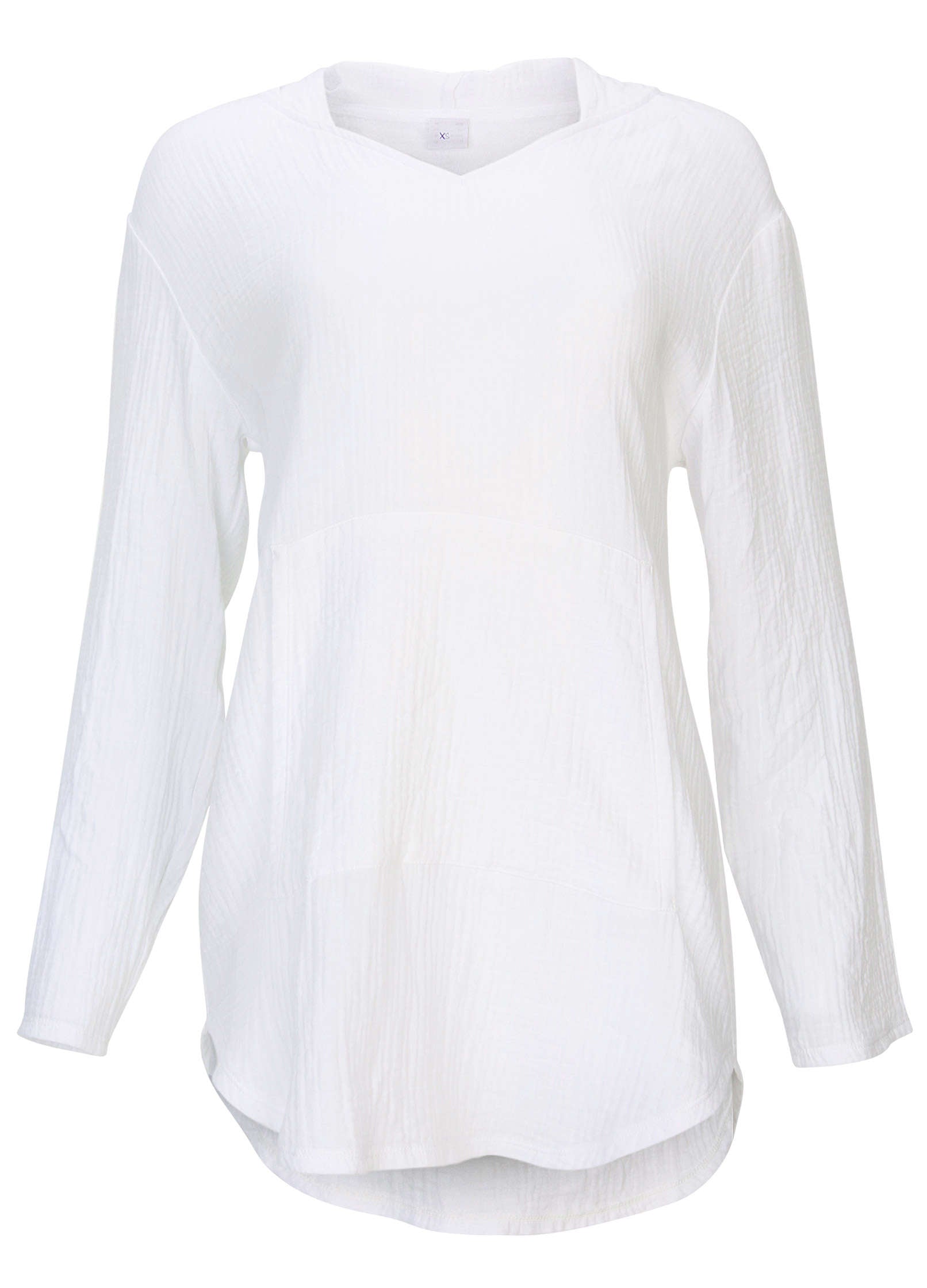 Pack And Go Hoodie - White | Venus Affordable