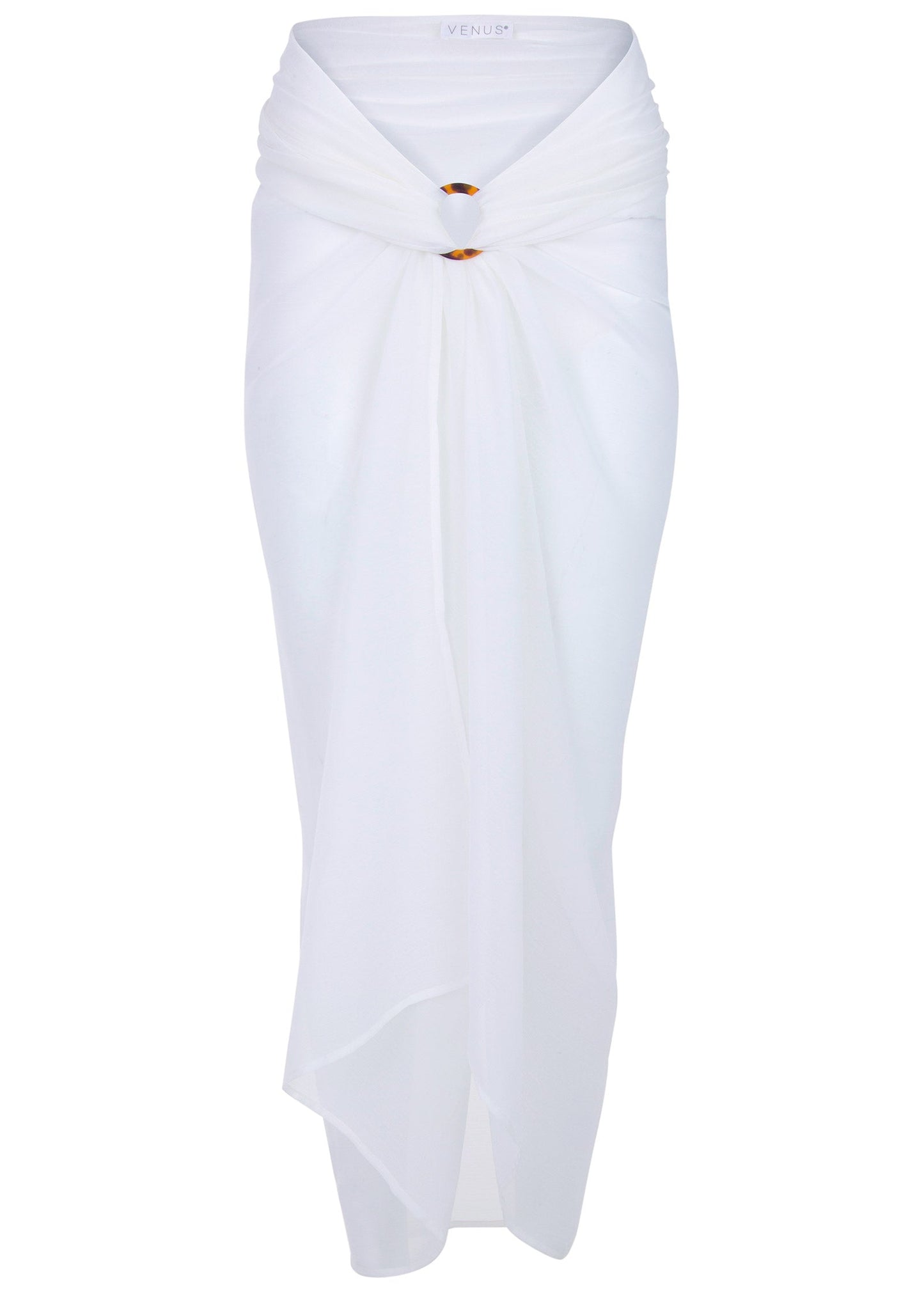 Sarong Cover-Up - Pearl White | Venus Sale