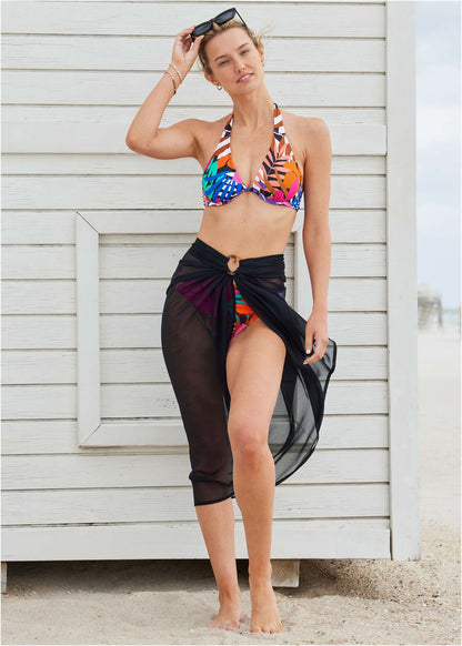 Sarong Cover-Up - Black Beauty | Venus Cost Saving
