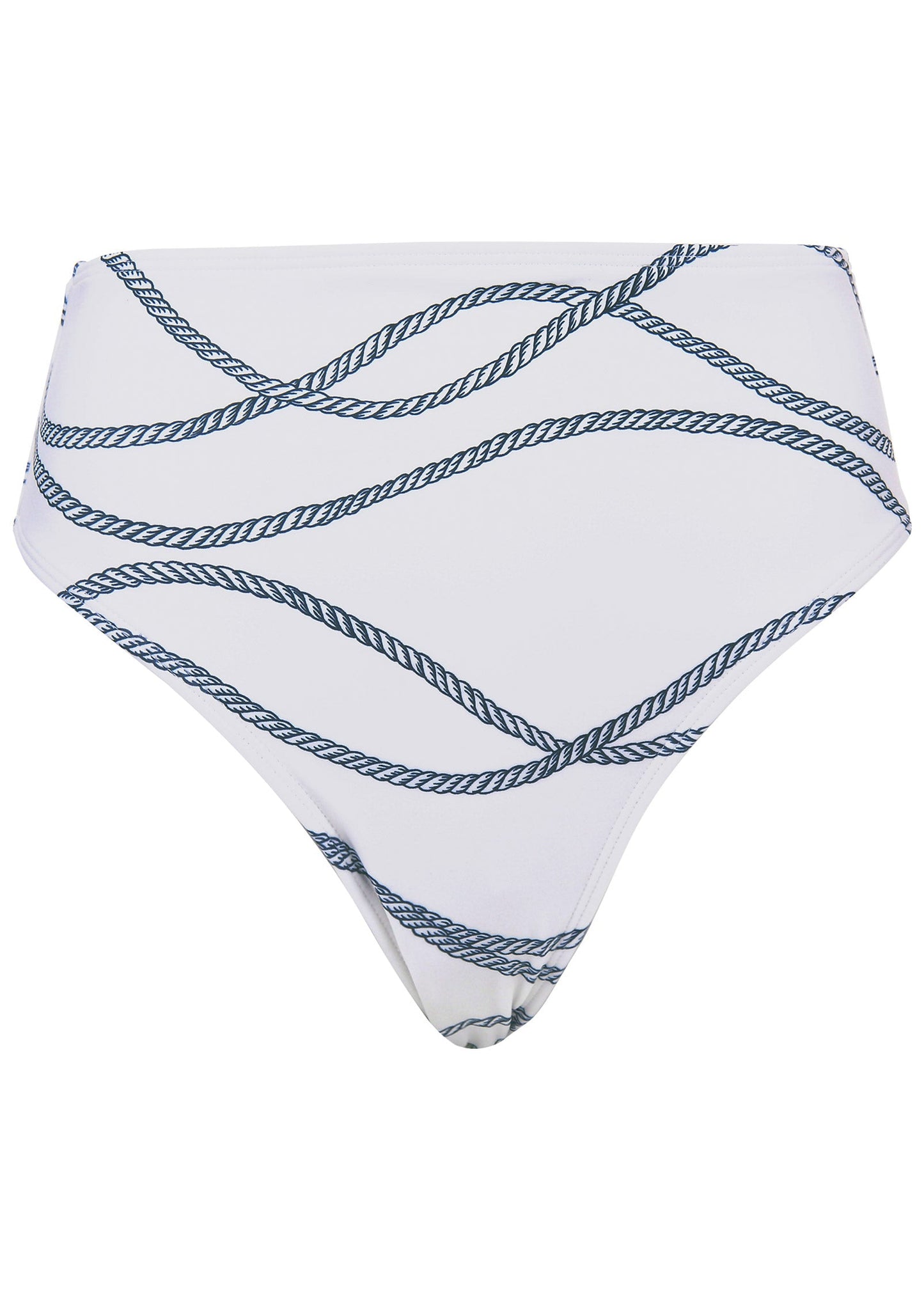 Tahiti Midi Bikini Bottom - Nautical Ropes | Venus Best Seller