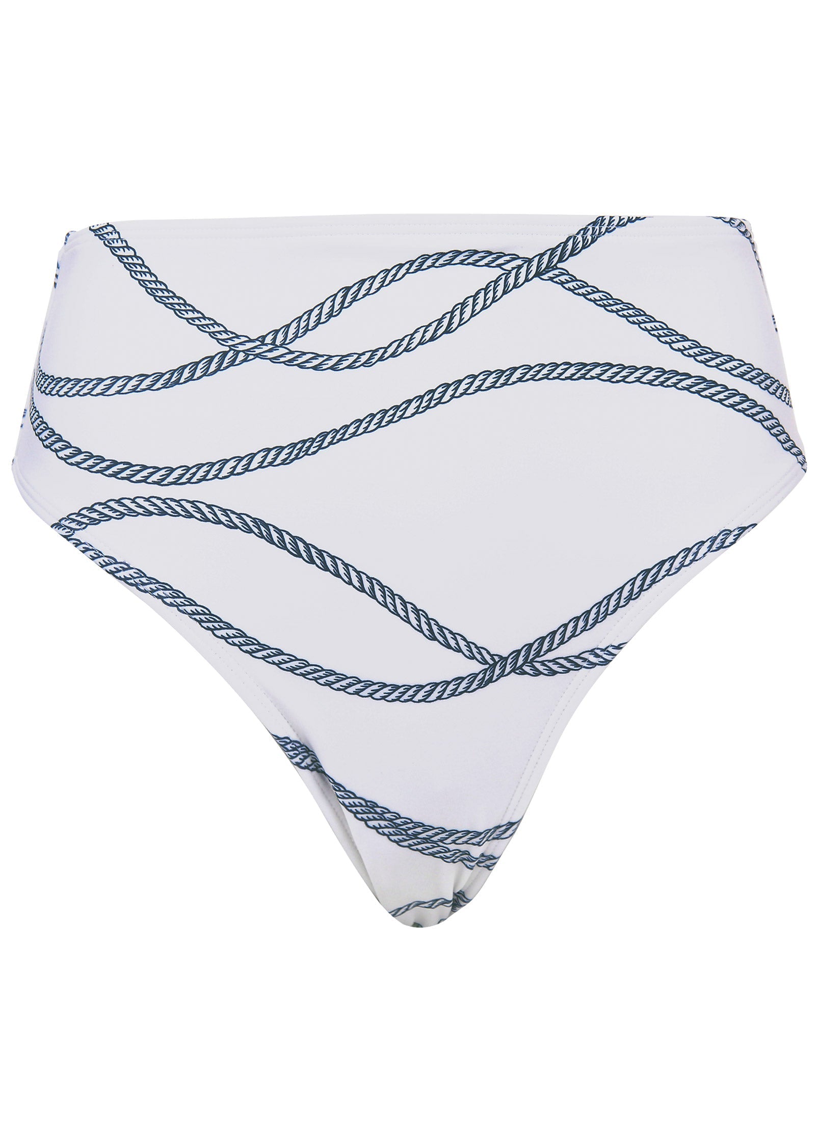 Tahiti Midi Bikini Bottom - Nautical Ropes | Venus Best Seller