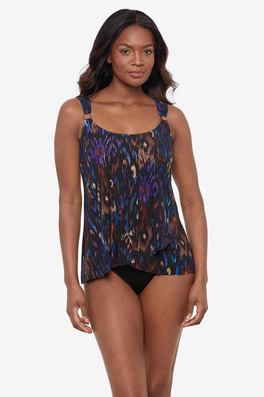 DD-Cup Dazzle Tankini Top in Tapiz | Venus Value