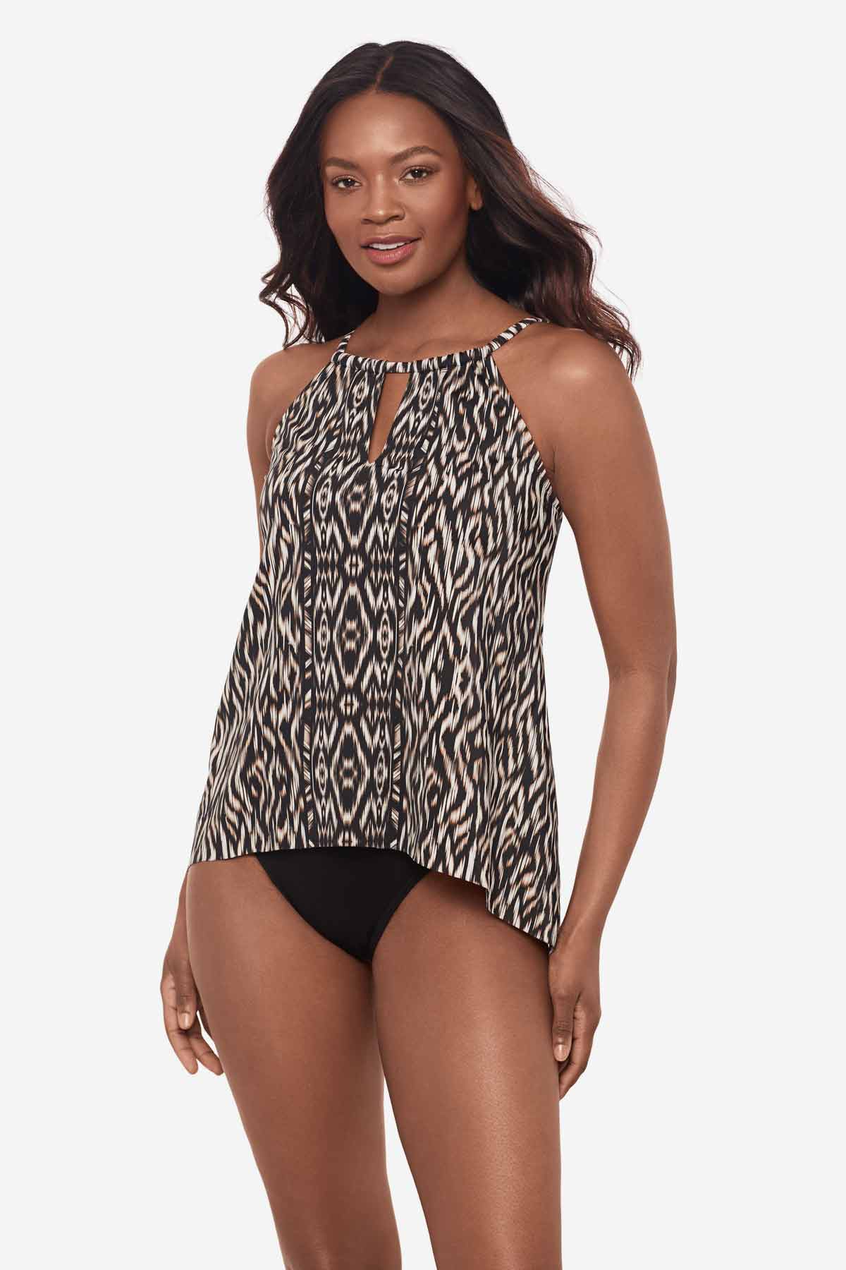 Peephole Tankini Top in Topkapi | Venus Special Offer