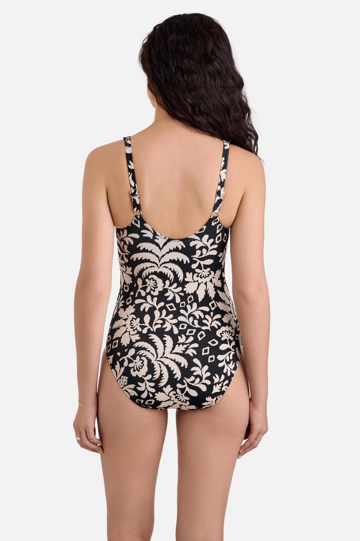 Shape Solver Brynn Twist Underwire One Piece Palm Royale | Venus Budget Friendly