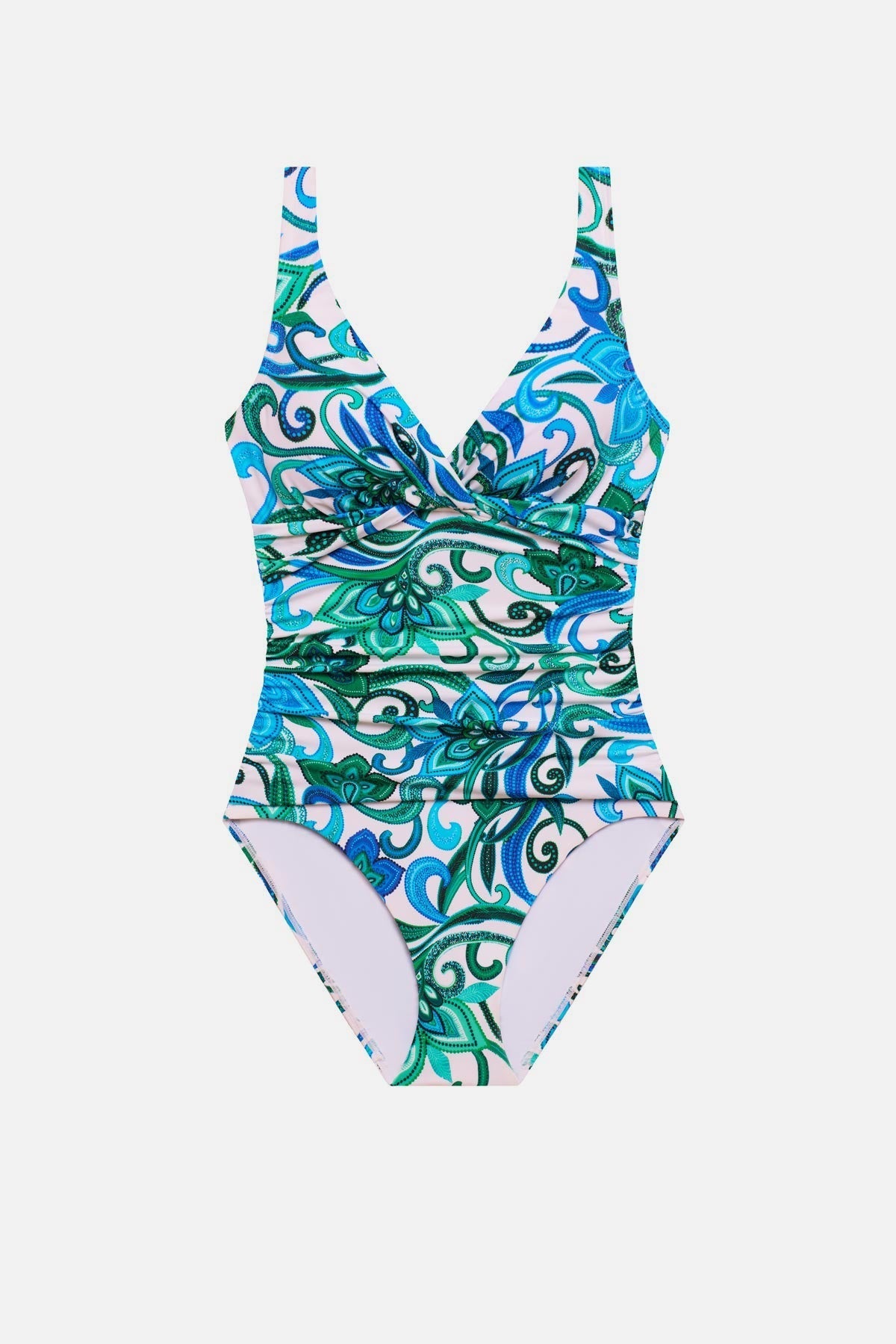 Shape Solver Brynn Twist Underwire One Piece Imperial Paisley | Venus Great Deal