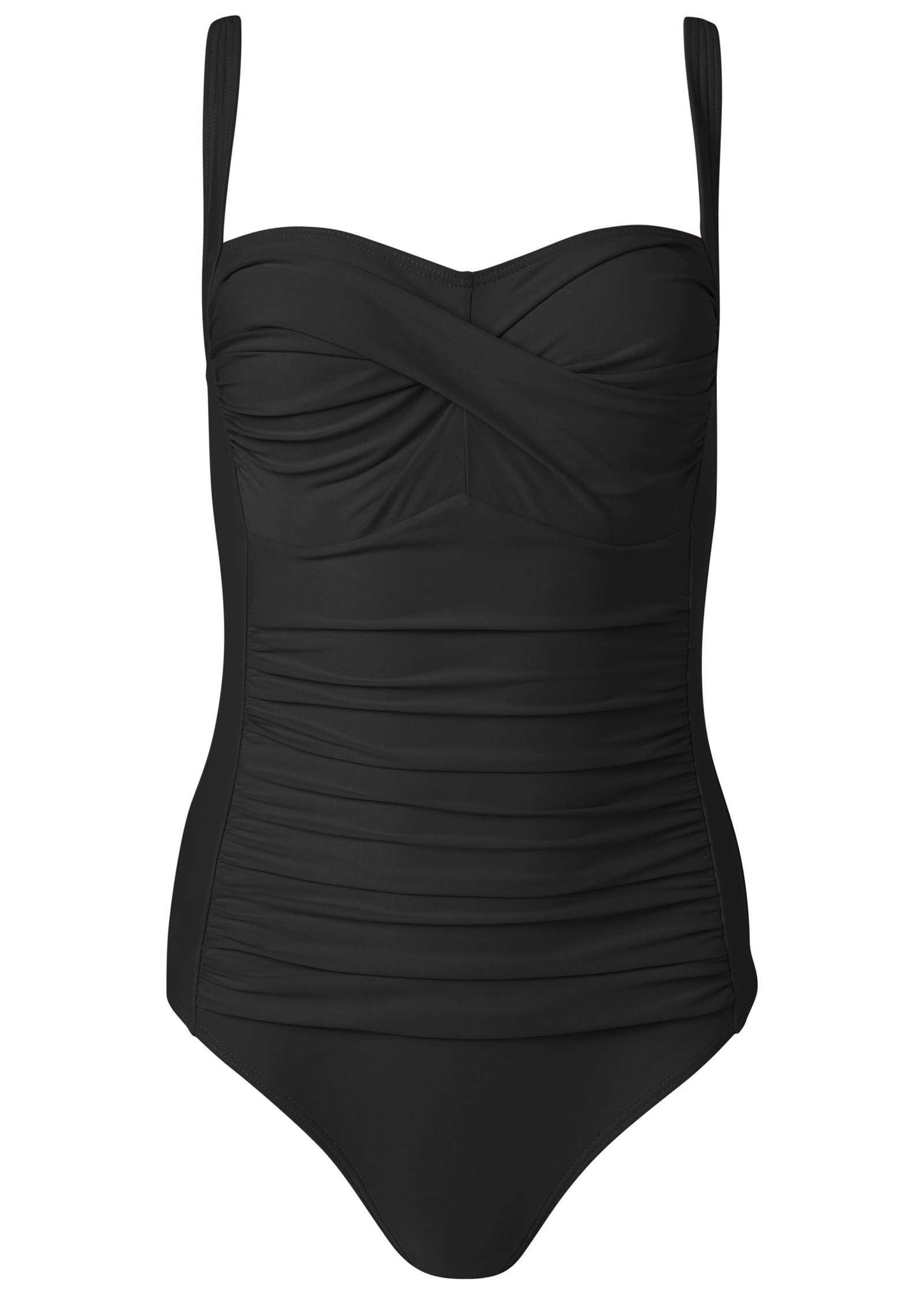 Ruched Bra One-Piece - Black Stone | Venus Limited Edition