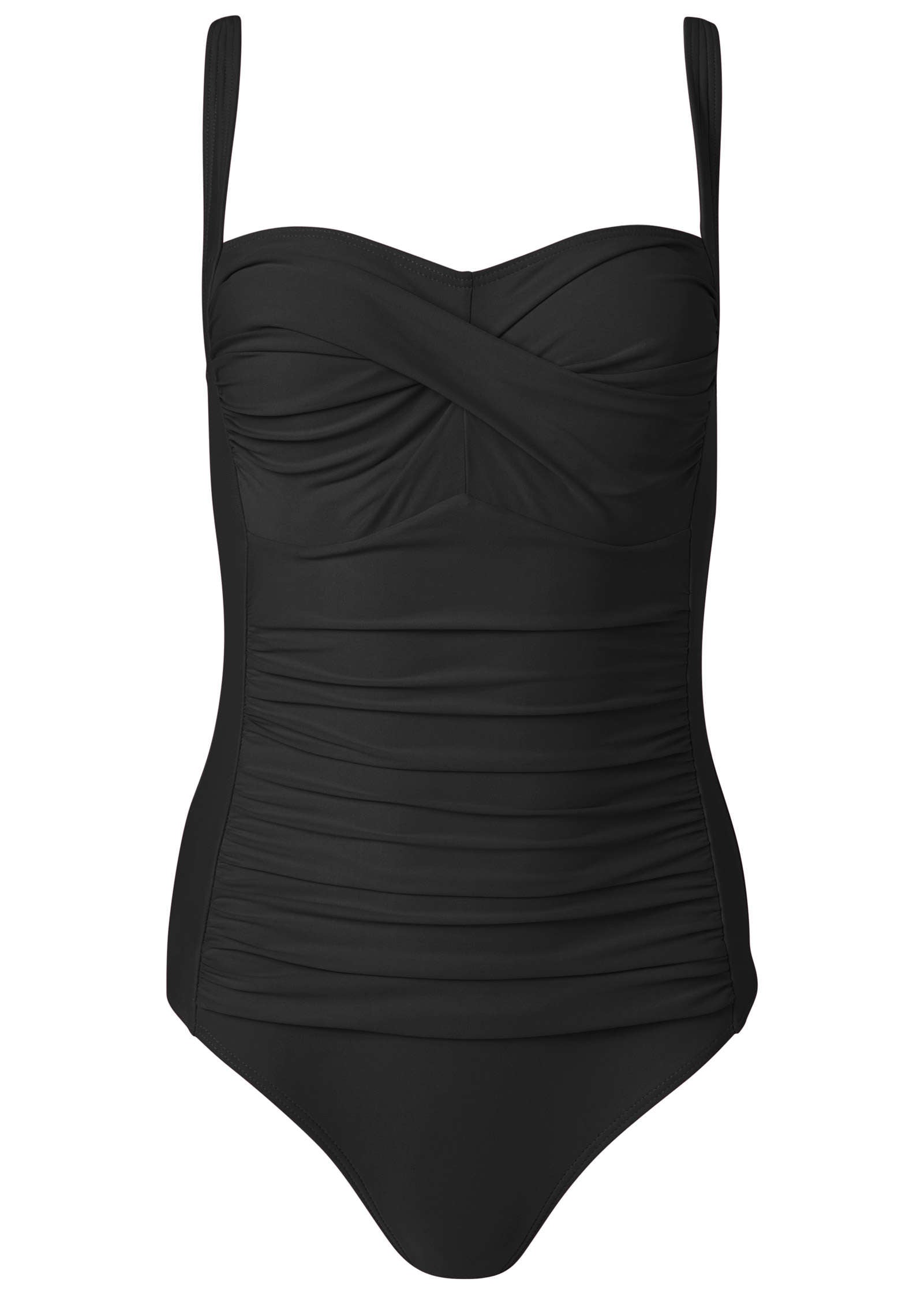 Ruched Bra One-Piece - Black Stone | Venus Limited Edition