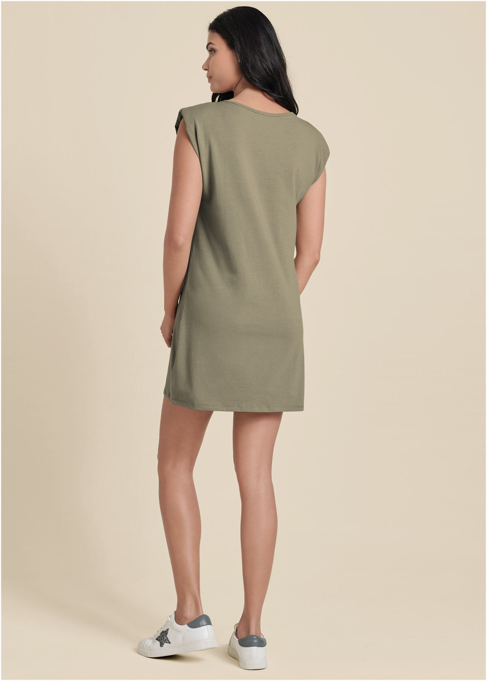 Easy Shift Dress - Olive | Venus Budget Friendly