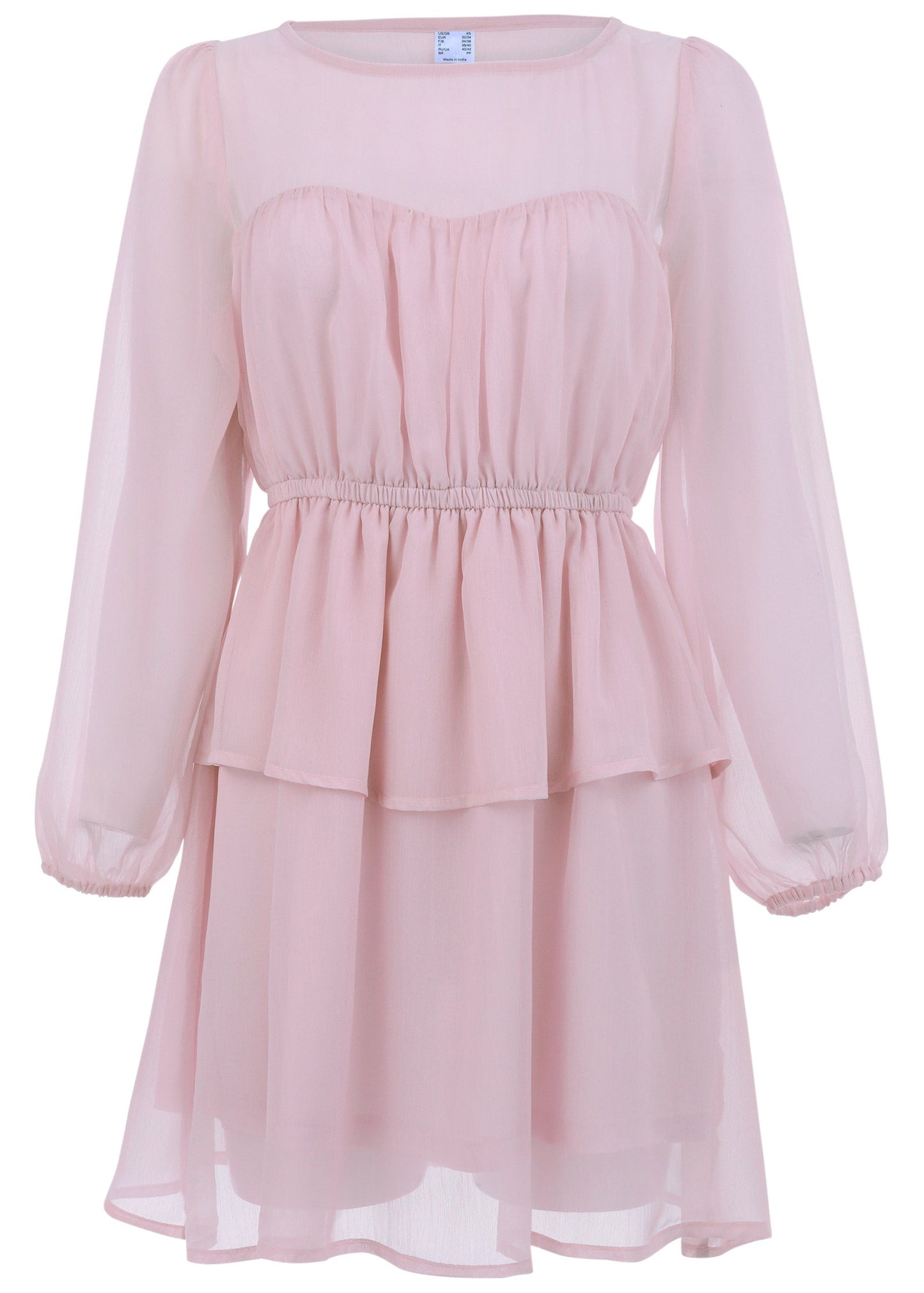 Sheer Beauty Mini Dress - Lilac | Venus Best Seller