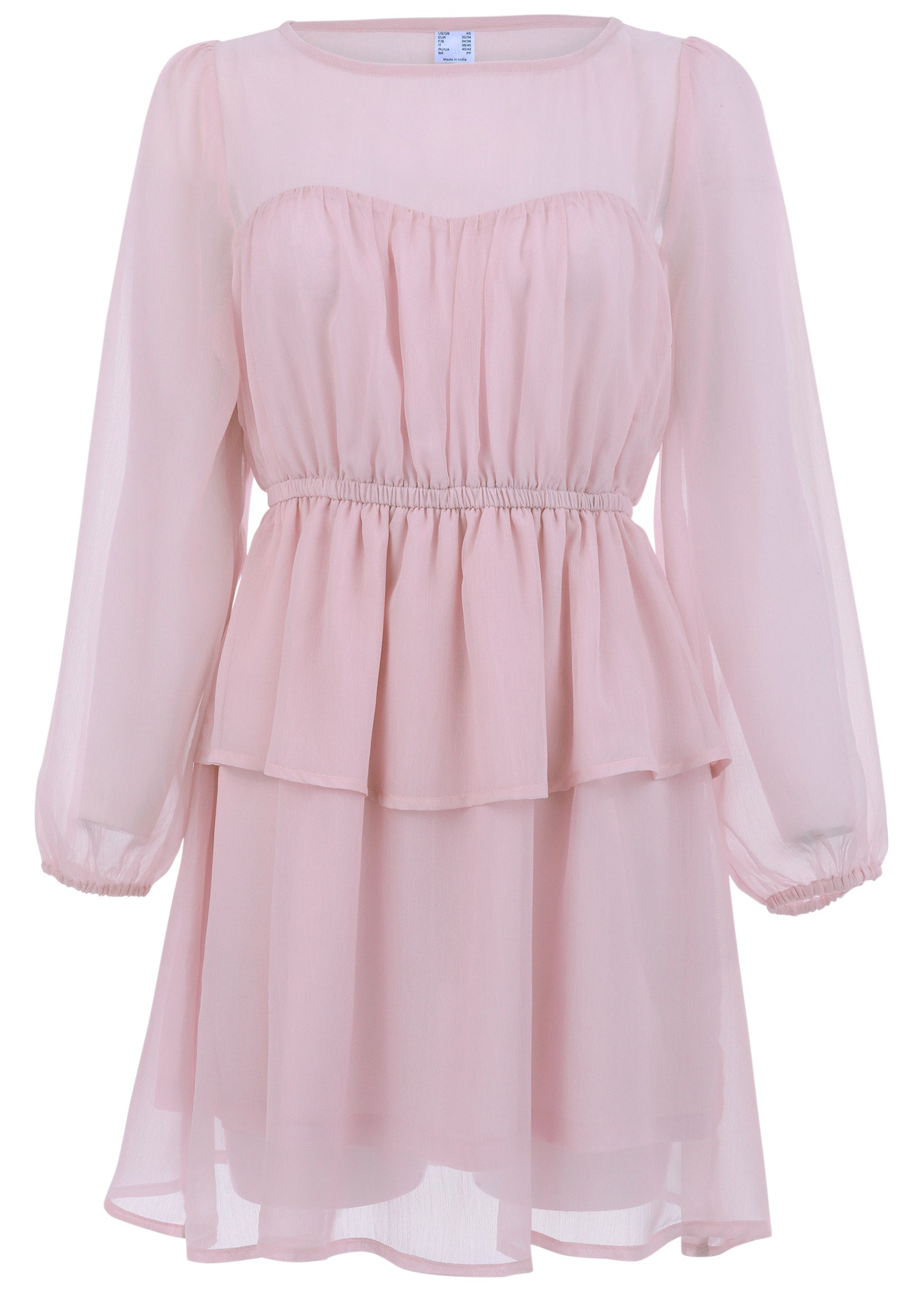 Sheer Beauty Mini Dress - Lilac | Venus Best Seller