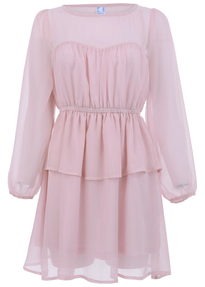 Sheer Beauty Mini Dress - Lilac | Venus Best Seller