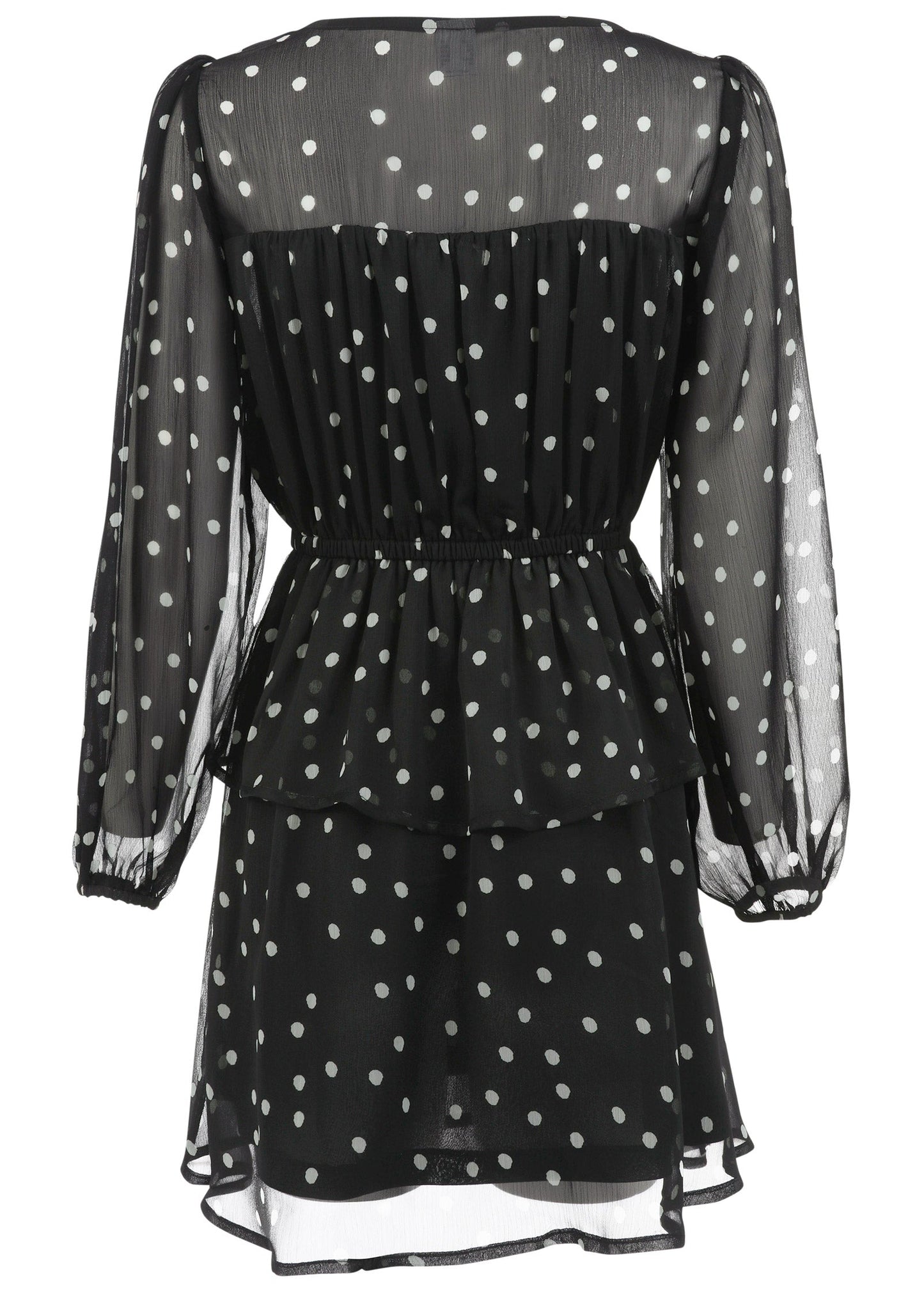 Sheer Beauty Mini Dress - Dolce Vita Dot | Venus Affordable