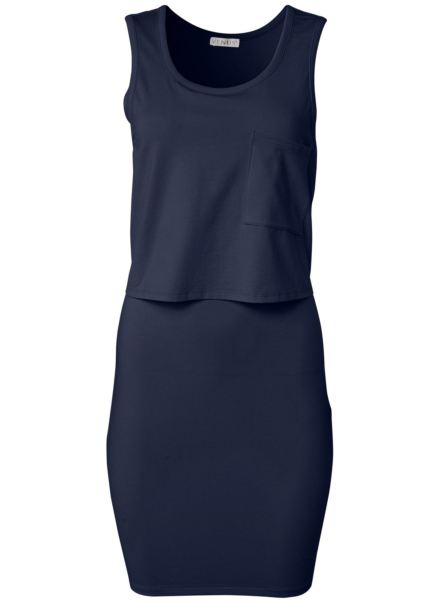 Casual Tank Dress - Navy | Venus Popular Choice