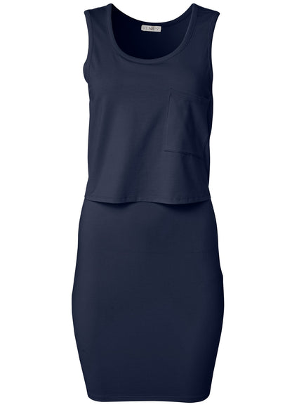 Casual Tank Dress - Navy | Venus Popular Choice