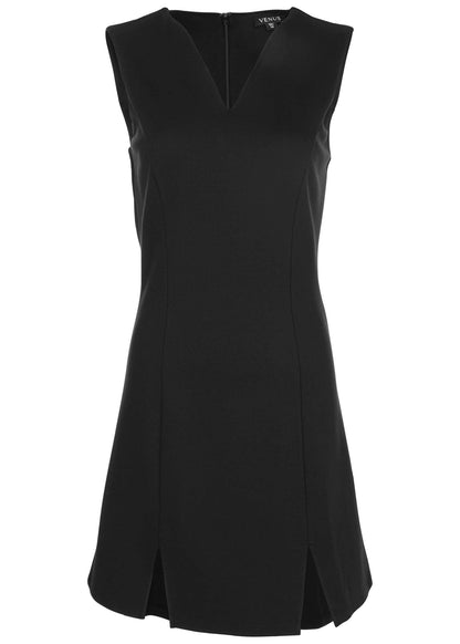 Double Slit Ponte Mini - Jet Black | Venus Budget Friendly