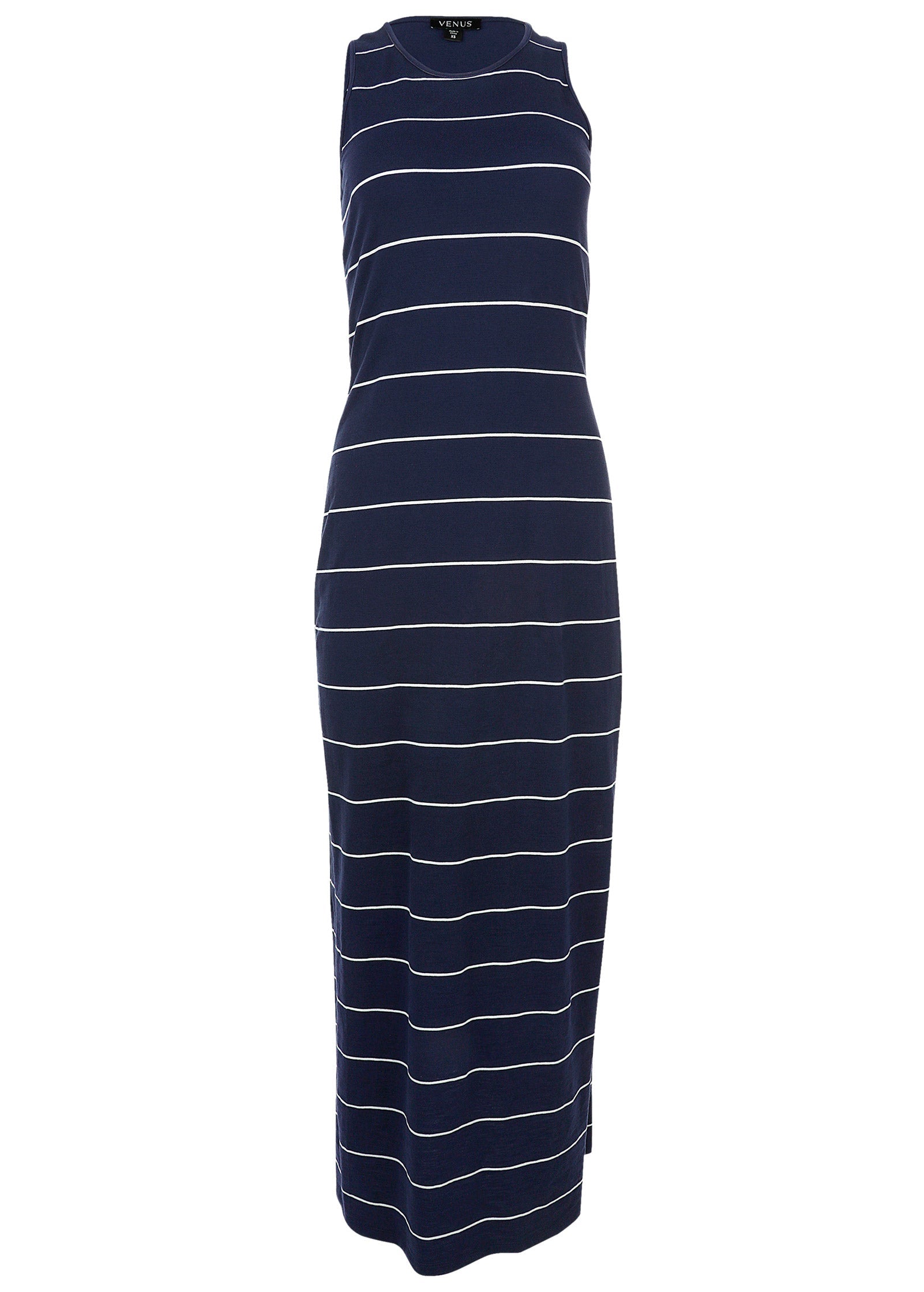 Tank Maxi Dress - Peacoat Combo | Venus Customer Favorite