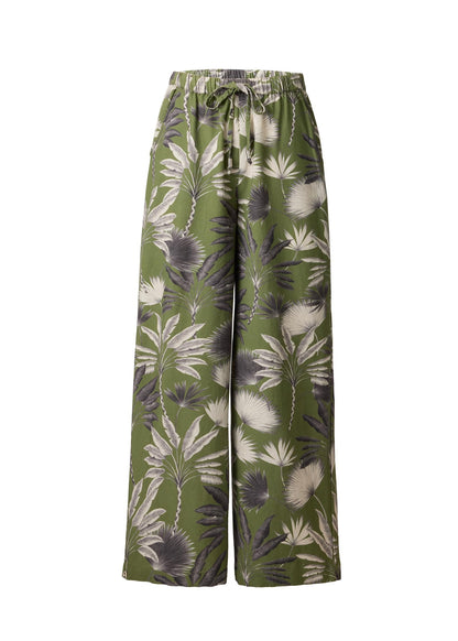 Wide Leg Linen Pant Palm Oasis | Venus Popular Choice