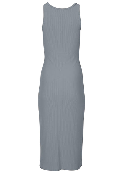 Henley Midi Dress - Seafog | Venus Popular Choice