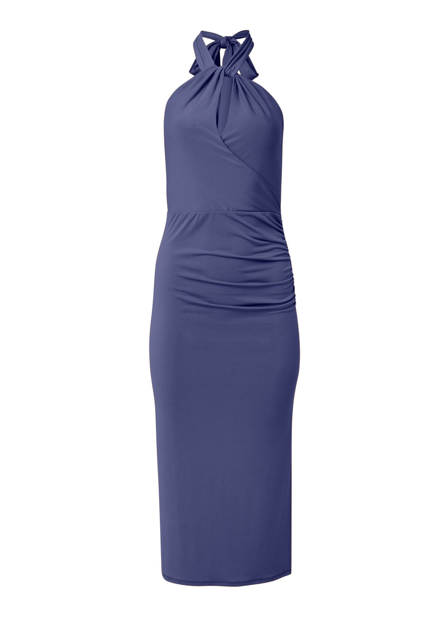 Halter Bodycon Dress - Skipper Blue | Venus Customer Favorite
