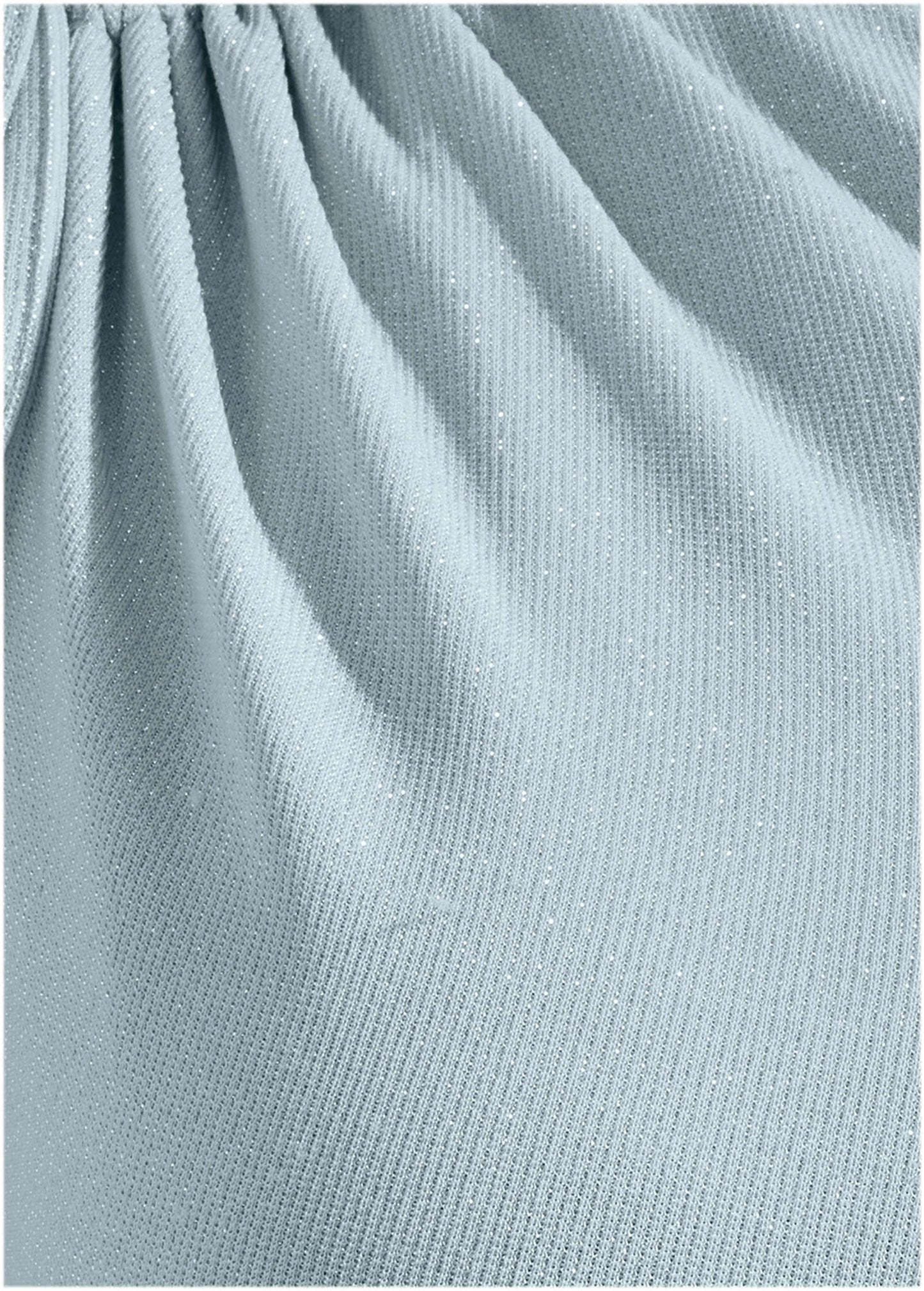 Glitter Knit Midi Dress - Blue Metallic | Venus Best Seller