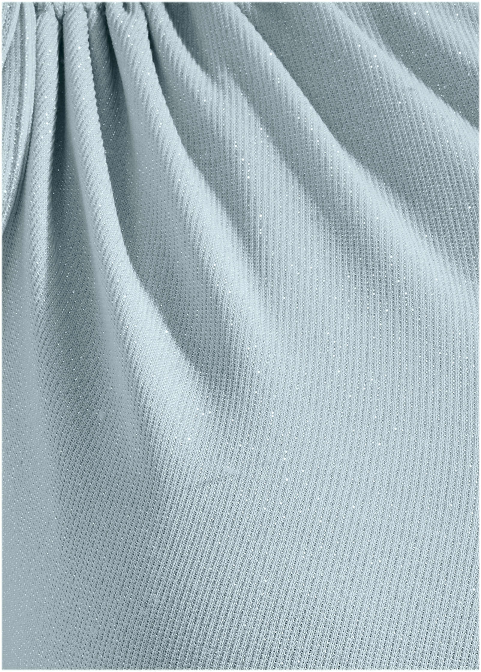 Glitter Knit Midi Dress - Blue Metallic | Venus Best Seller