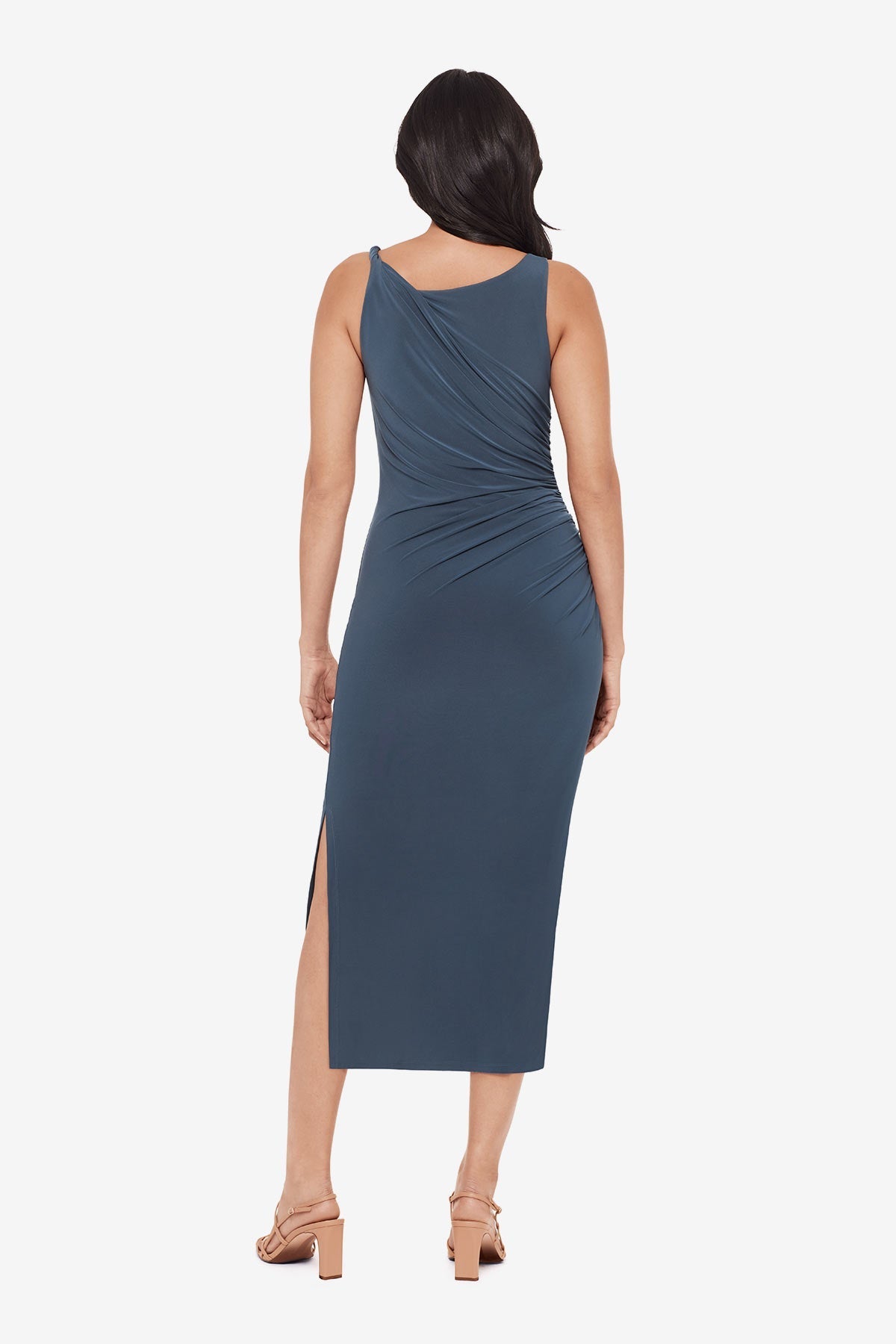Maxi Shaping Dress in Slate Grey | Venus Value