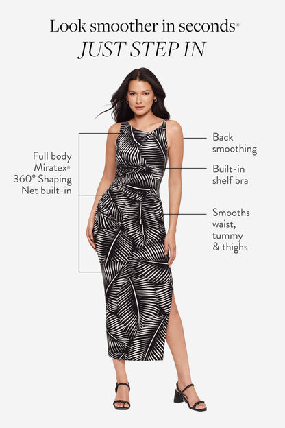 Maxi Shaping Dress in Palmera | Venus Affordable