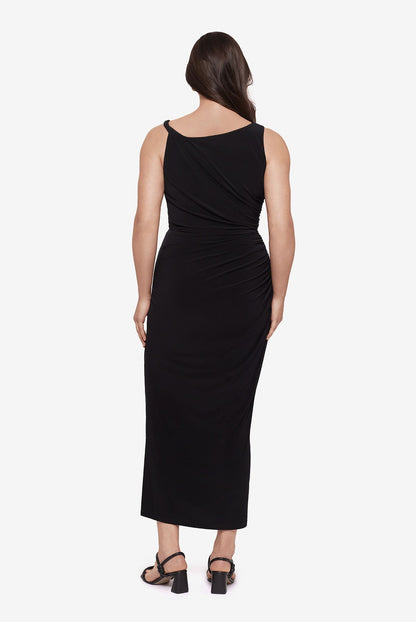 Maxi Shaping Dress in Black | Venus Budget Friendly