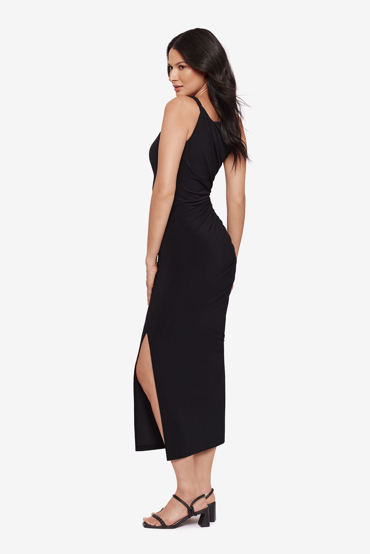Maxi Shaping Dress in Black | Venus Budget Friendly