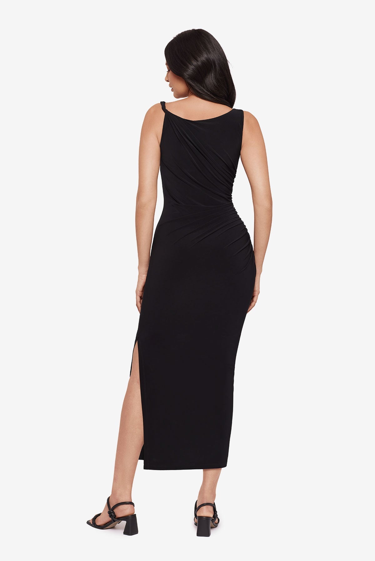 Maxi Shaping Dress in Black | Venus Budget Friendly