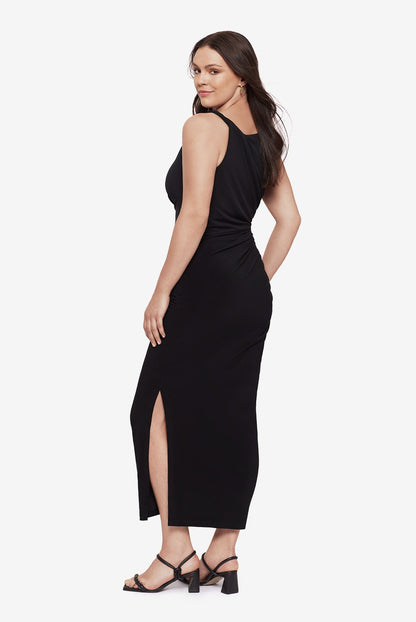 Maxi Shaping Dress in Black | Venus Budget Friendly