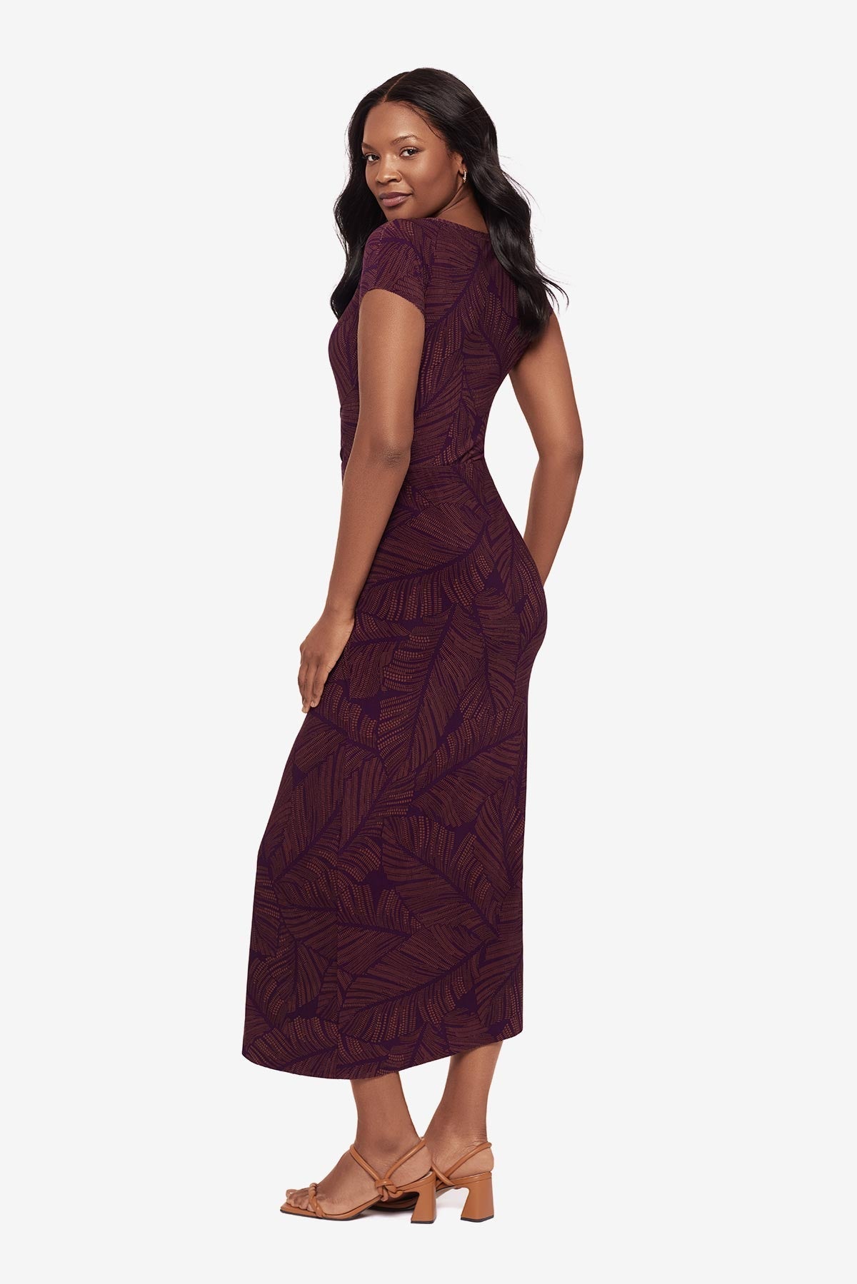 Loki Wrap Front Shaping Dress in Anthurium | Venus Great Deal