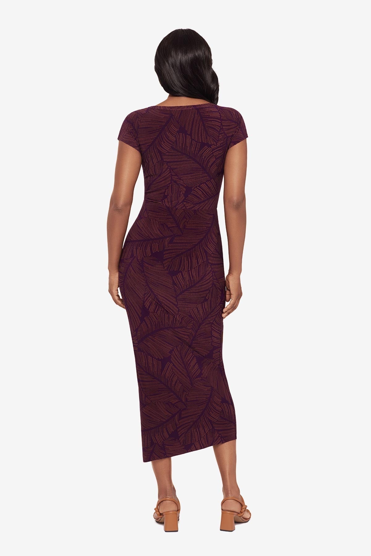 Loki Wrap Front Shaping Dress in Anthurium | Venus Great Deal