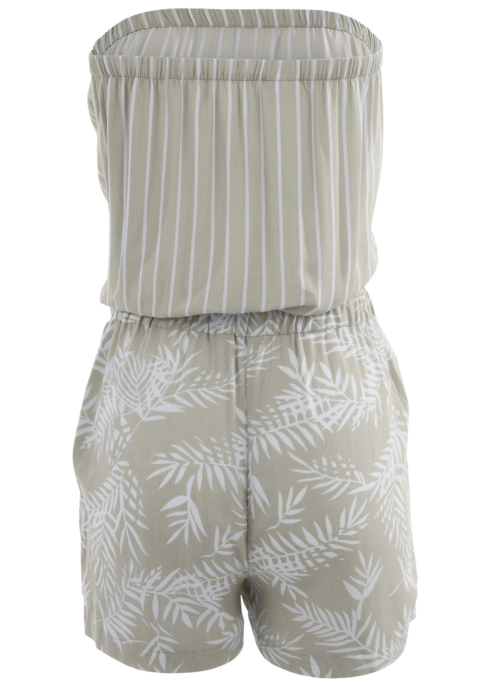 Strapless Romper - Green Multi | Venus Special Offer